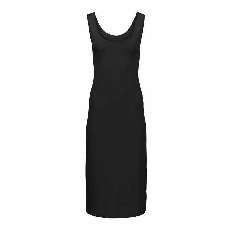 Hilary MacMillan Ribbed Dress Black